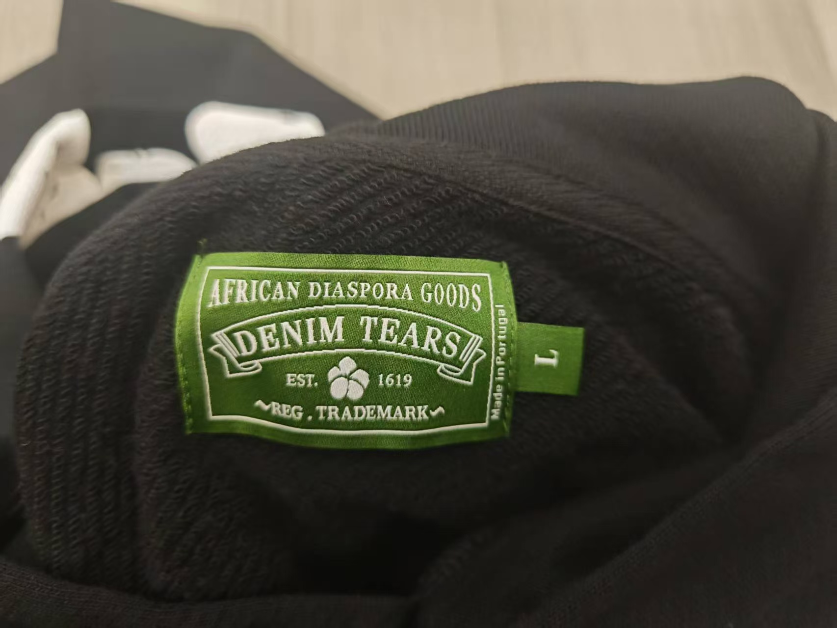 Denim Tears The Cotton Wreath Sweatshirt Black review Jason 02