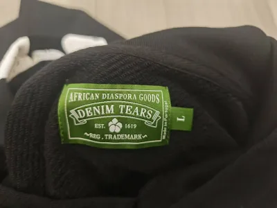 Denim Tears The Cotton Wreath Sweatshirt Black review Jason 02