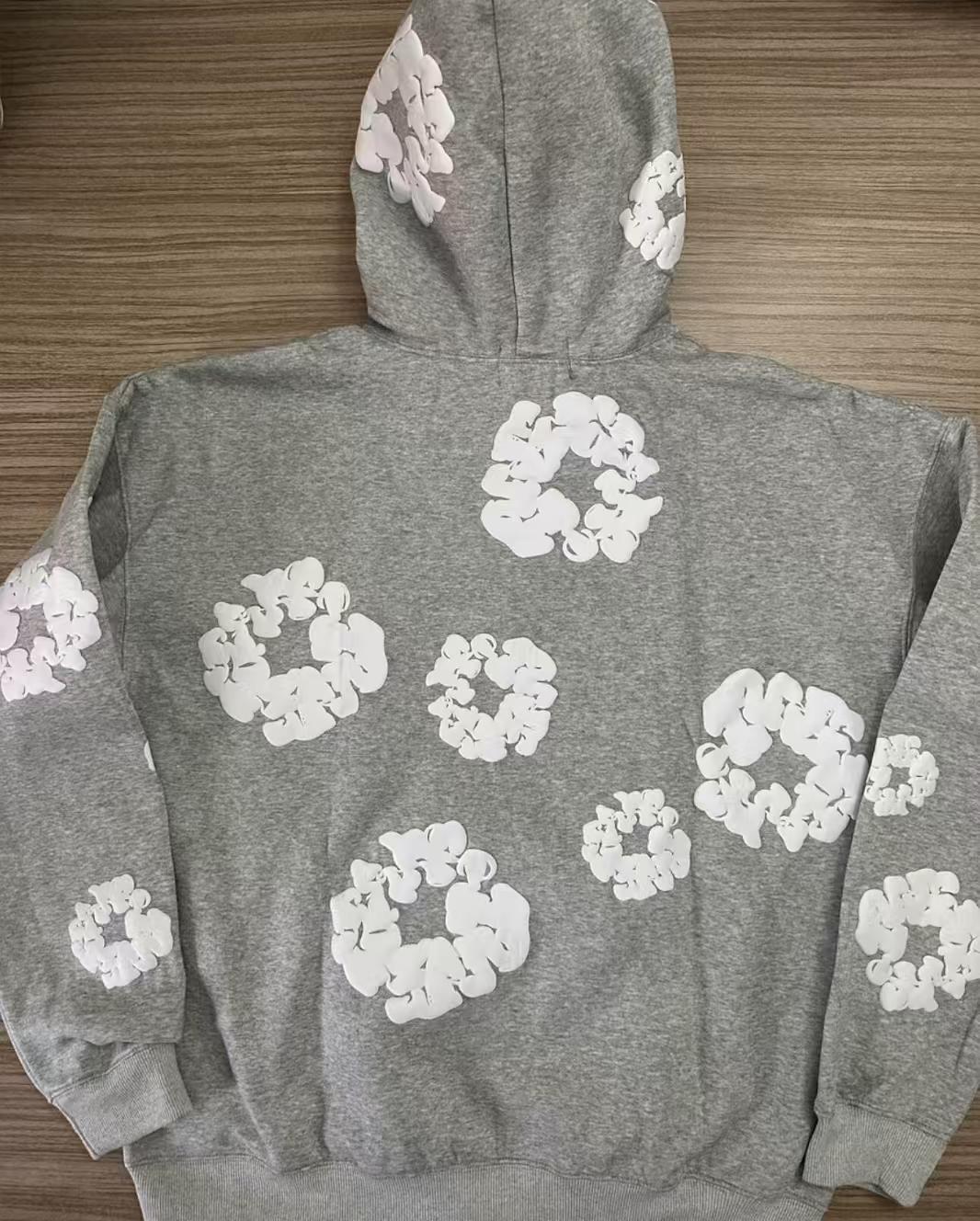 Denim Tears The Cotton Wreath Sweatshirt Grey review Florentin 00