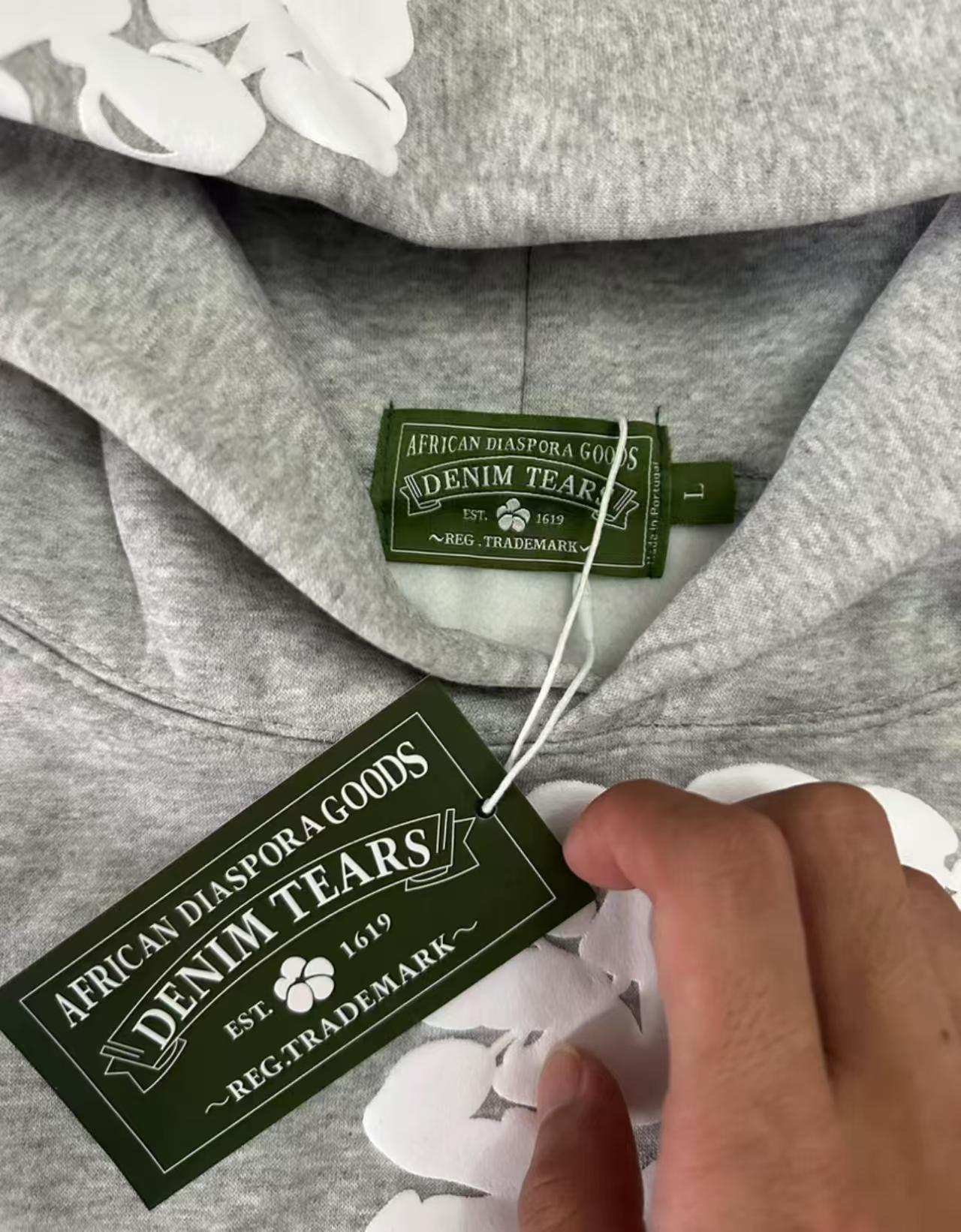 Denim Tears The Cotton Wreath Sweatshirt Grey review Florentin 04