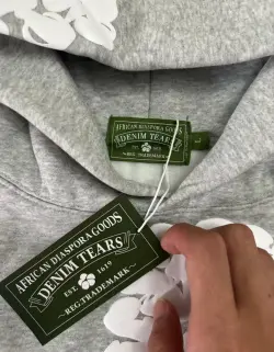 Denim Tears The Cotton Wreath Sweatshirt Grey review Florentin 05