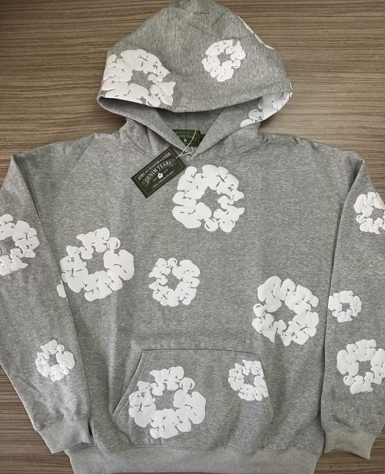 Denim Tears The Cotton Wreath Sweatshirt Grey review Florentin 01