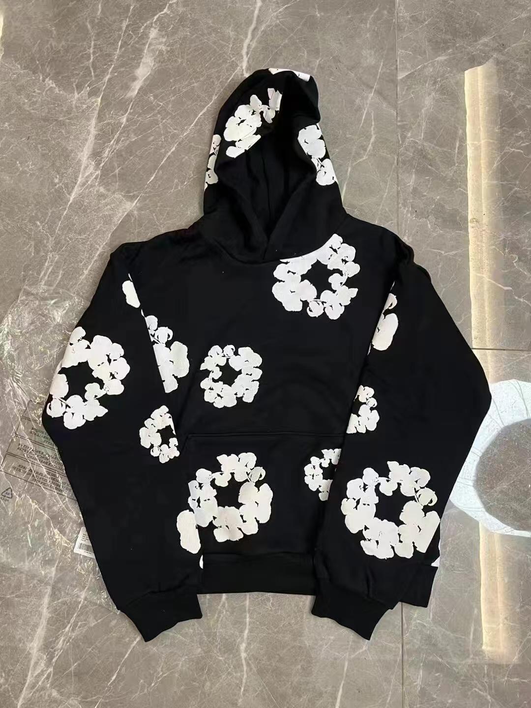 Denim Tears The Cotton Wreath Sweatshirt Black review Justin