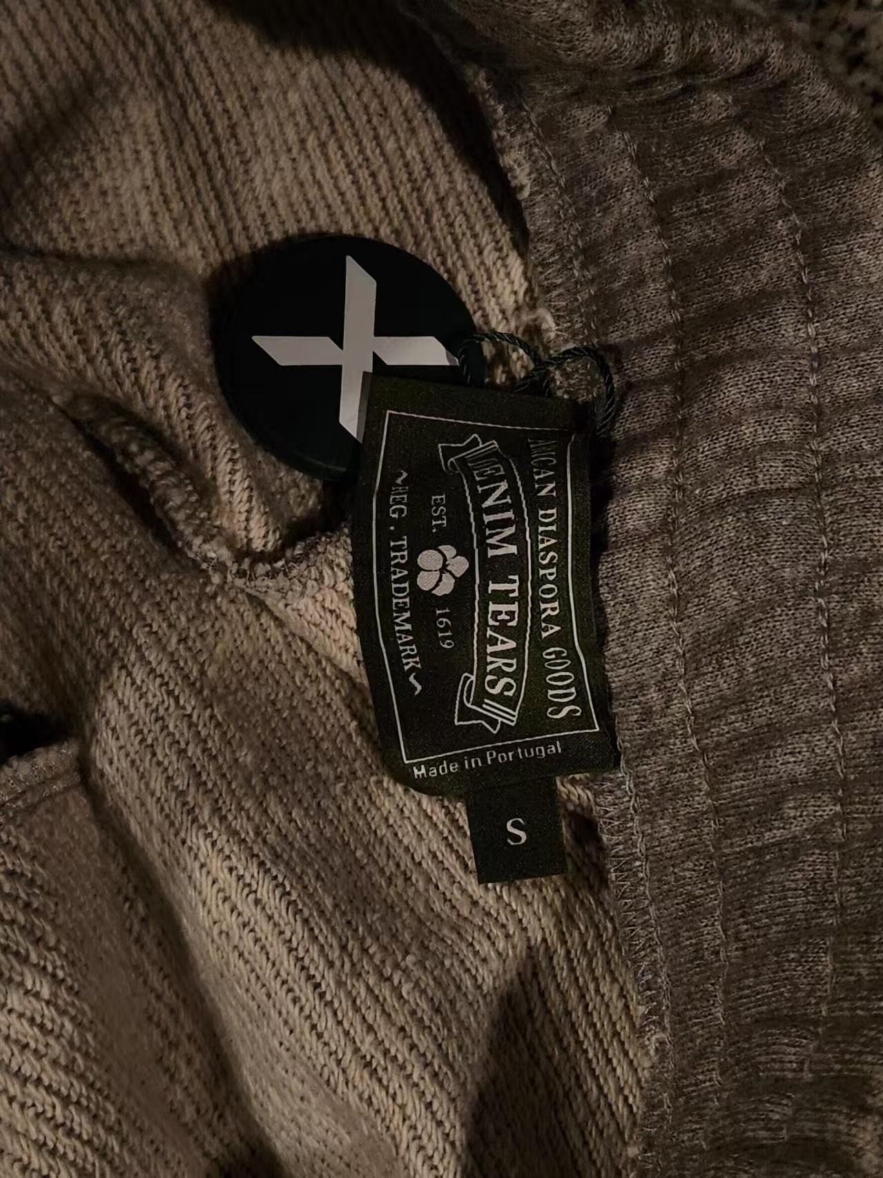 Denim Tears The Cotton Wreath Sweatpants Grey review brandon 01