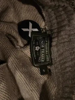 Denim Tears The Cotton Wreath Sweatpants Grey review brandon 02