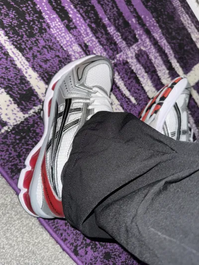 ASICS Gel-Kayano 14 White Classic Red 1201A019-103 review Kross 00