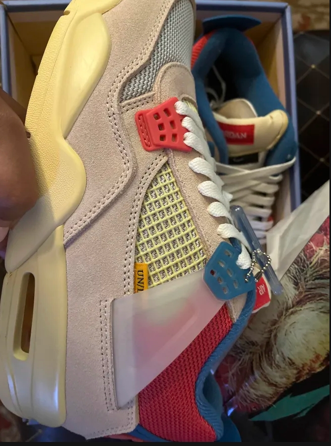 Jordan 4 Retro Union Guava Ice DC9533-800  review barney