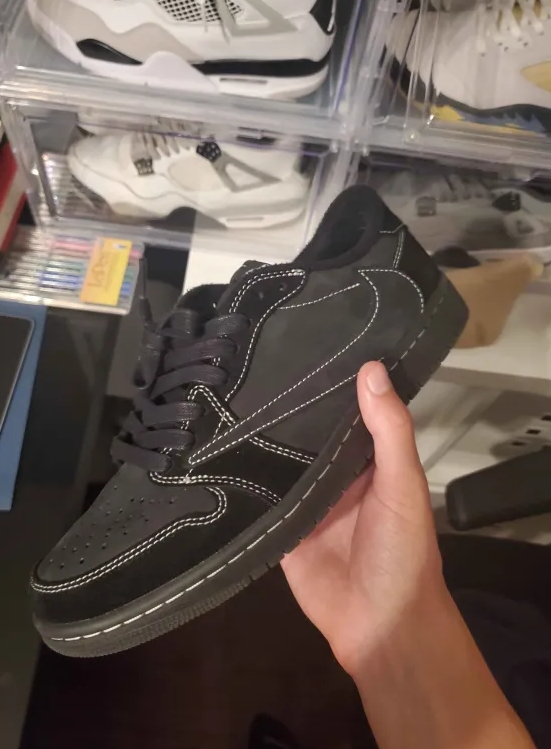 Travis Scott x Air Jordan 1 Retro Low OG SP Black Phantom DM7866-001 review Billy