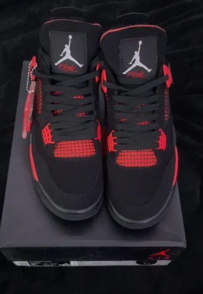 Air Jordan 4 Red Thunder CT8527-016  review Michael 00