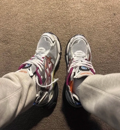 Balenciaga Runner Sneaker Multicolor 677402 W3RB6 8123 review Richard