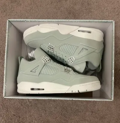 Air Jordan 4 Retro 'Seafoam Sail' HV0823-003  review Yousef  01
