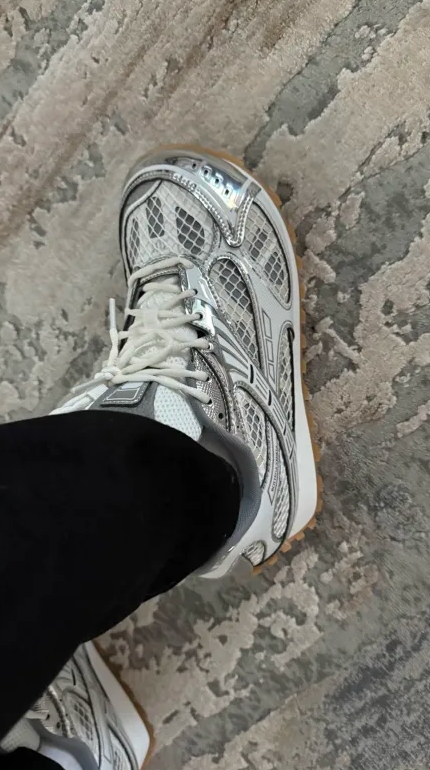 Bottega Veneta Orbit White Silver 741357V2X401425 review Thiago 00