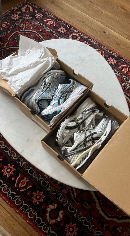 ASICS Gel-Kayano 14 Cream Black Metallic Plum 1201A019-108 review KaySean