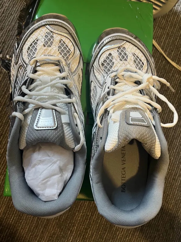 Bottega Veneta Orbit White Silver 741357V2X401425 review Tyler 00