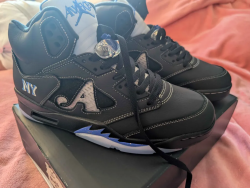 Jordan 5 Retro Awake NY Black DV4982-004 review burks 02