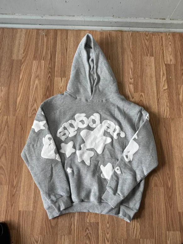 Sp5der Beluga Hoodie Heather Grey review Daniels 01