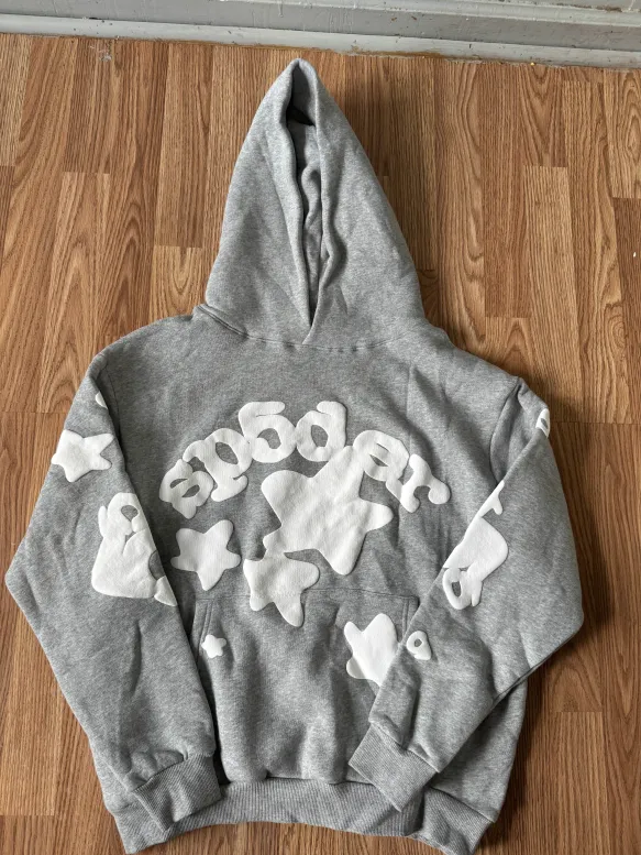 Sp5der Beluga Hoodie Heather Grey review Daniels 00