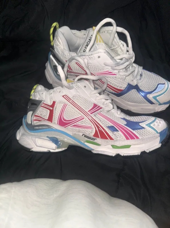 Balenciaga Runner White Multicolor 772774 W3RBW 9645 review jake 03