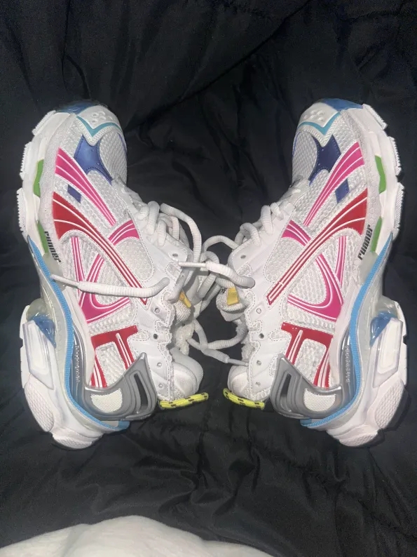 Balenciaga Runner White Multicolor 772774 W3RBW 9645 review jake 01