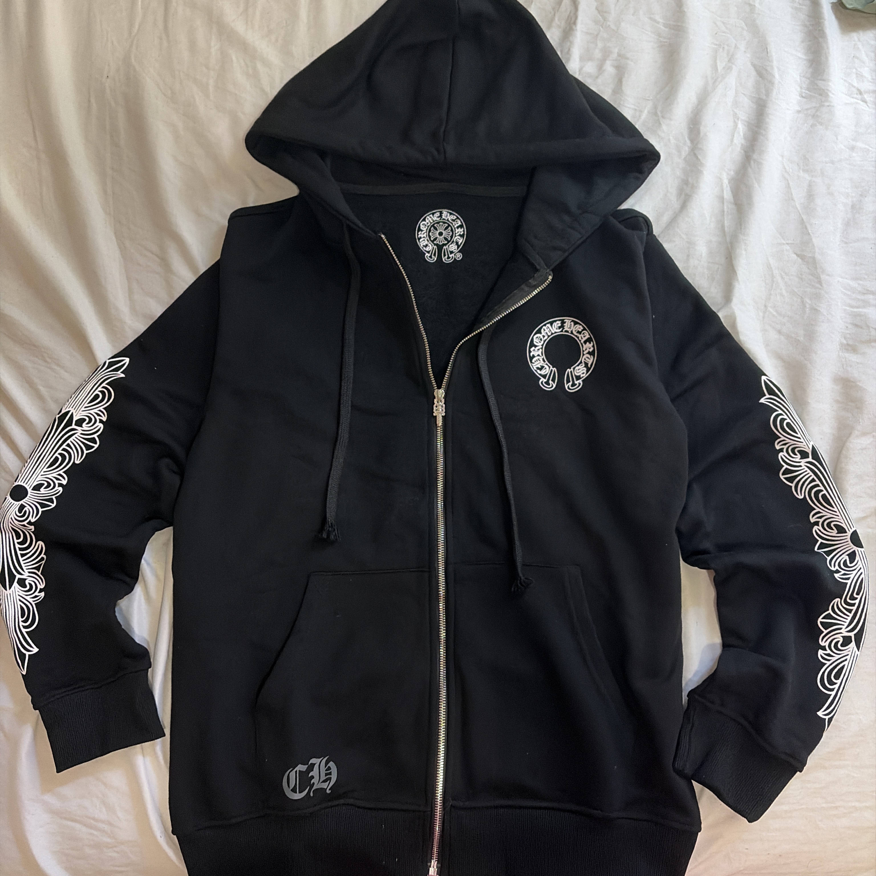 Chrome Heart Black Hoodie HD12 review GioDaKiddd