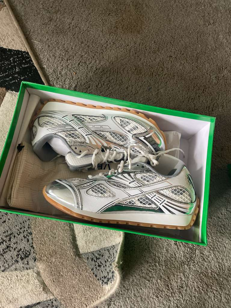 Bottega Veneta Orbit White Silver 741357V2X401425 review antonio