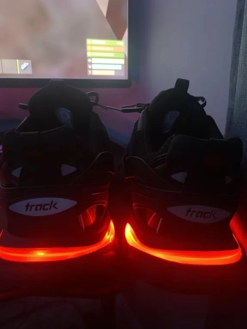 Balenciaga Track LED Black 555032 W1GB7 1000 review Javier