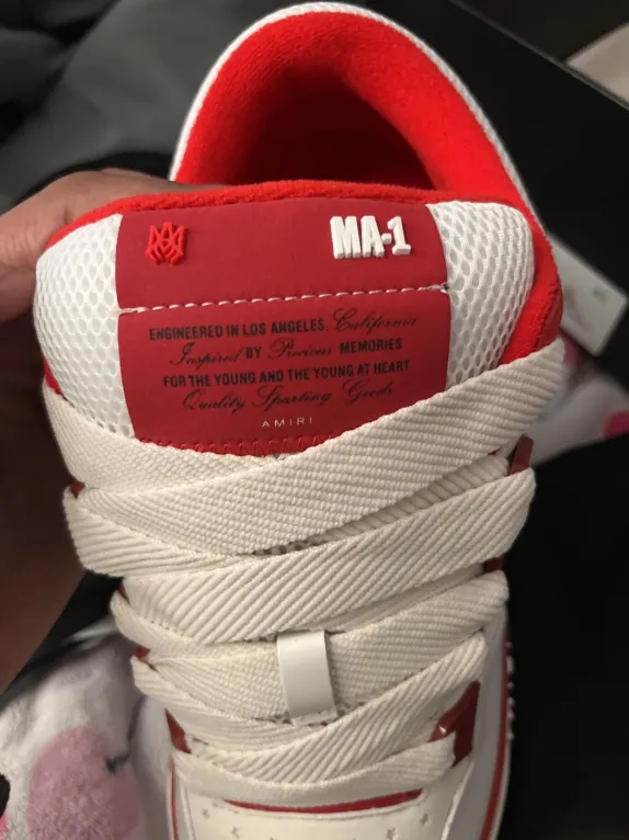 AMIRI MA-1 Leather Red review Samuel 01