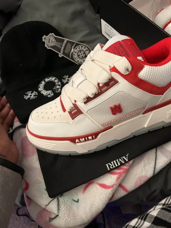 AMIRI MA-1 Leather Red review Samuel 00