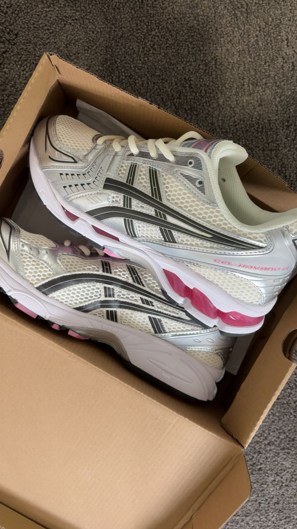 ASICS GEL-Kayano 14 Cream Sweet Pink 1203A537-103 review Antonio Calix