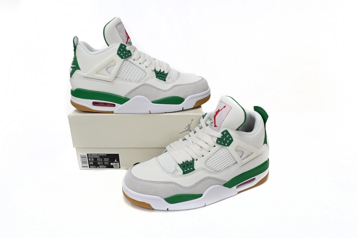 Air Jordan 4 Pine Green