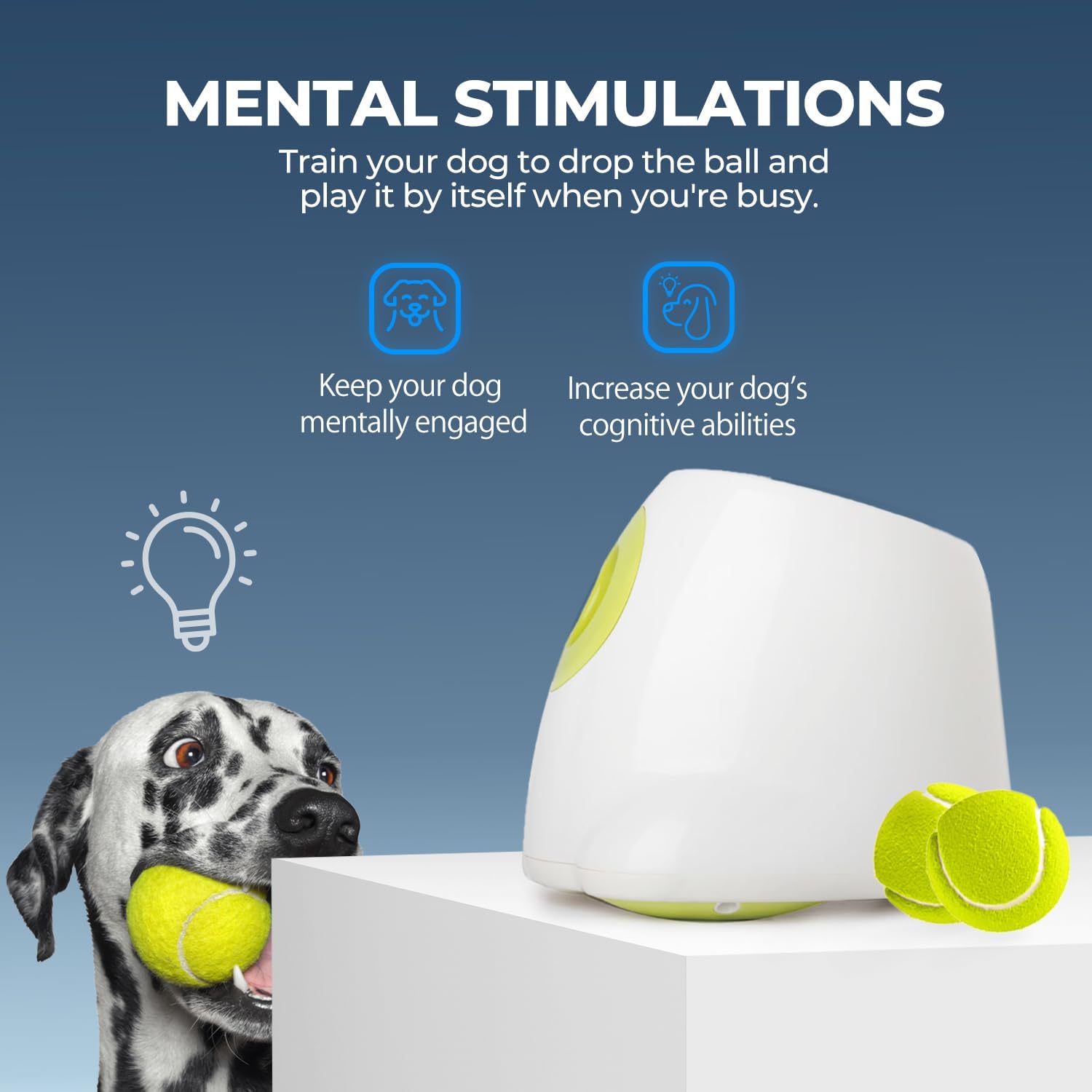 Large Automatic Ball Machine For Medium and Large Dogs Training