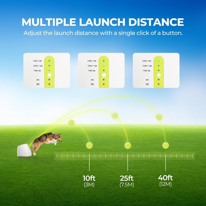 Large Automatic Ball Machine For Medium and Large Dogs Training
