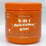 8-in-1 Multivitamin Soft Chew Bites for Dogs