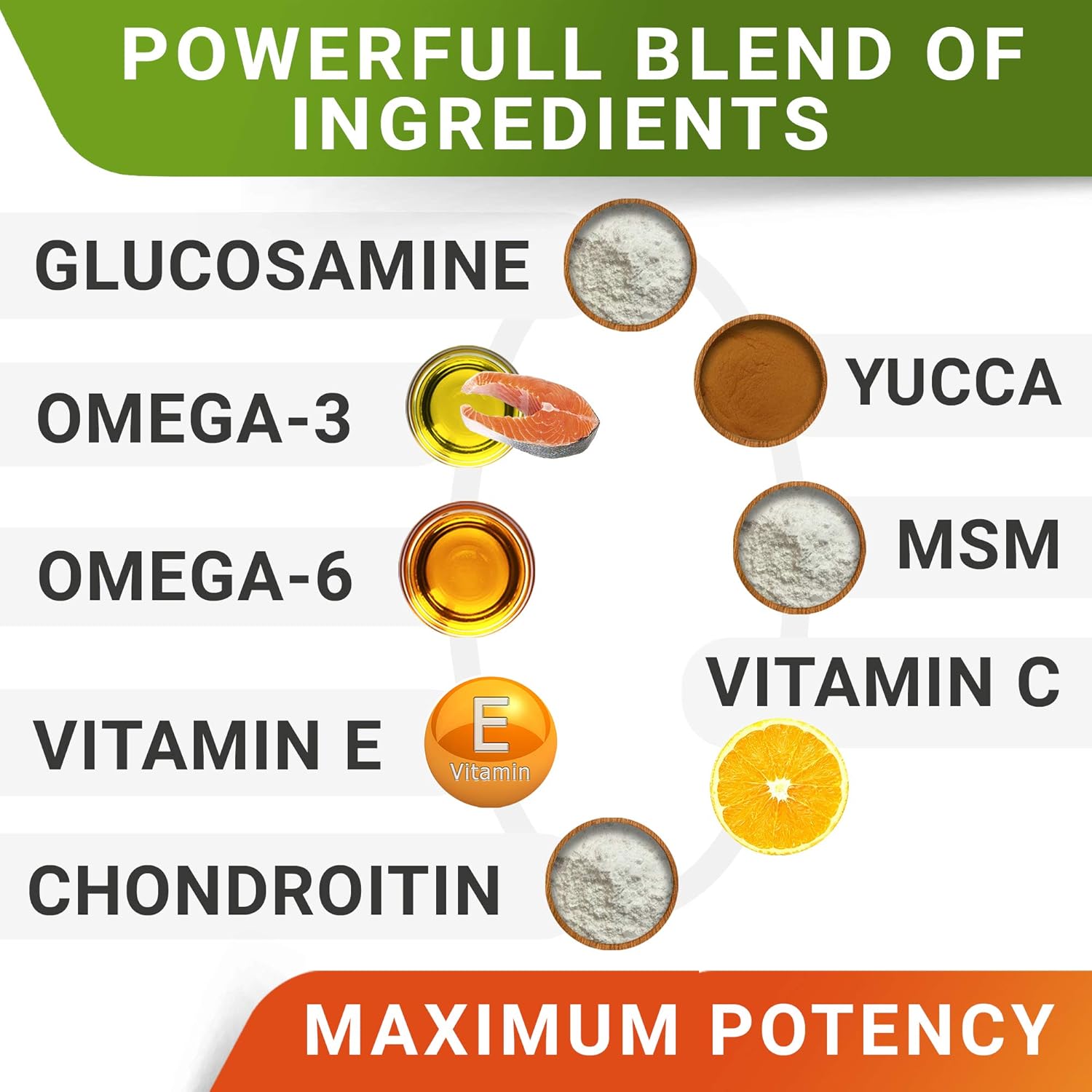 Glucosamine Chondroitin Hip and Joint Supplement for Dogs Chicken Flavor