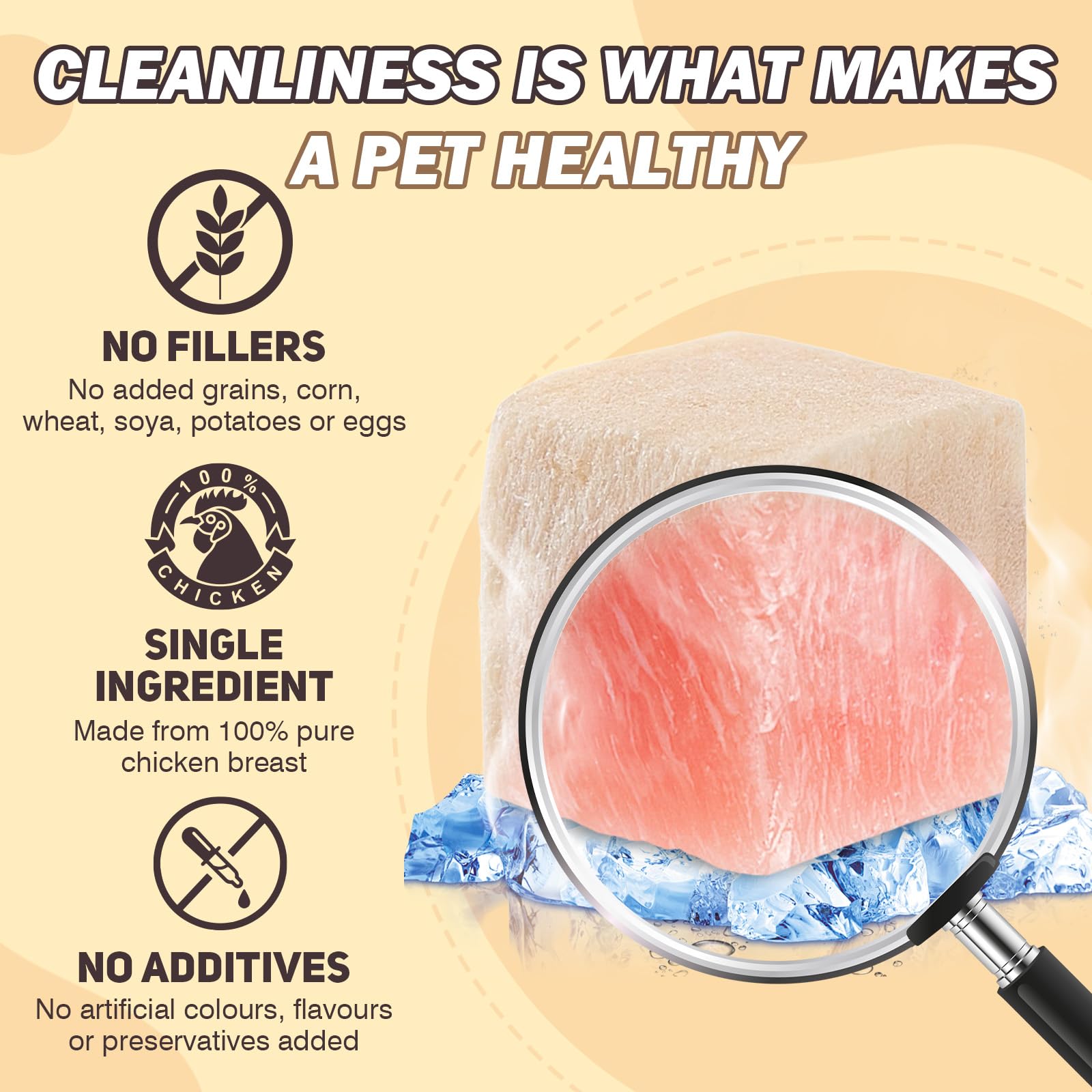 Freeze-Dried Chicken Breast Dog Treats