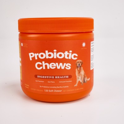 Canine Probiotic Supplement With 6 Strains Build Balanced Gut Ecosystem for Dogs 01