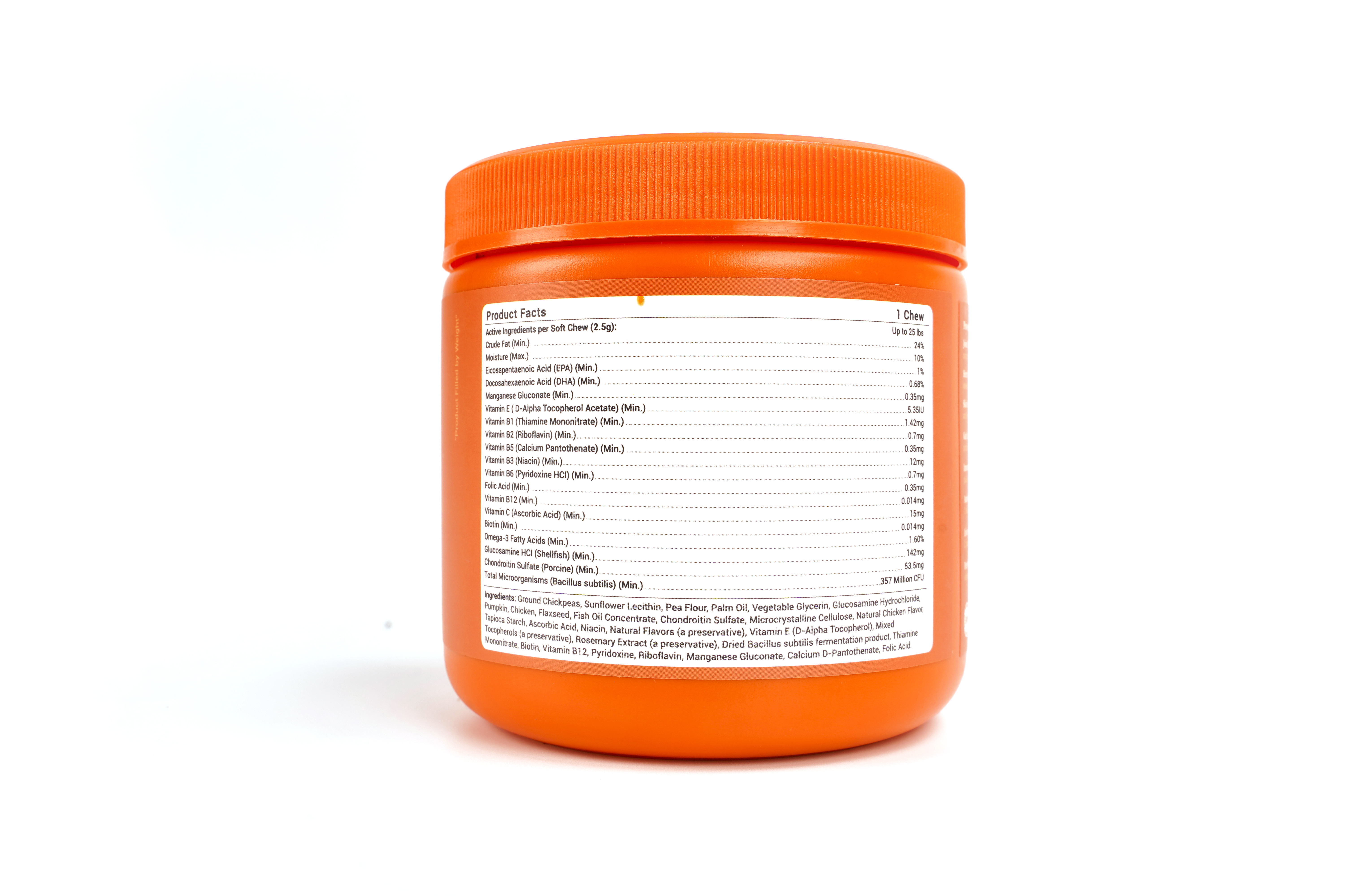 8-in-1 Multivitamin Soft Chew Bites for Dogs Chicken Flavor