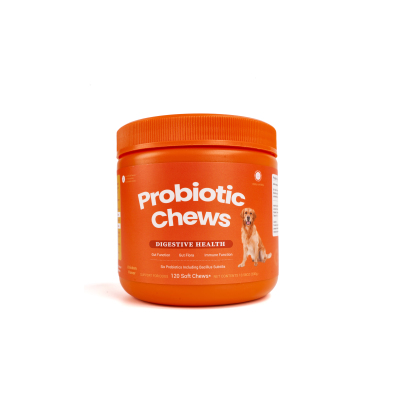 Canine Probiotic Supplement With 6 Strains Build Balanced Gut Ecosystem for Dogs 01