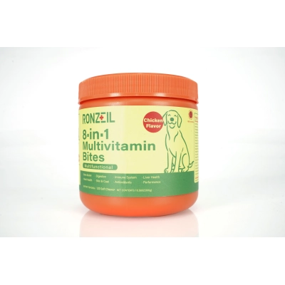8-in-1 Multivitamin Soft Chew Bites for Dogs Chicken Flavor 02