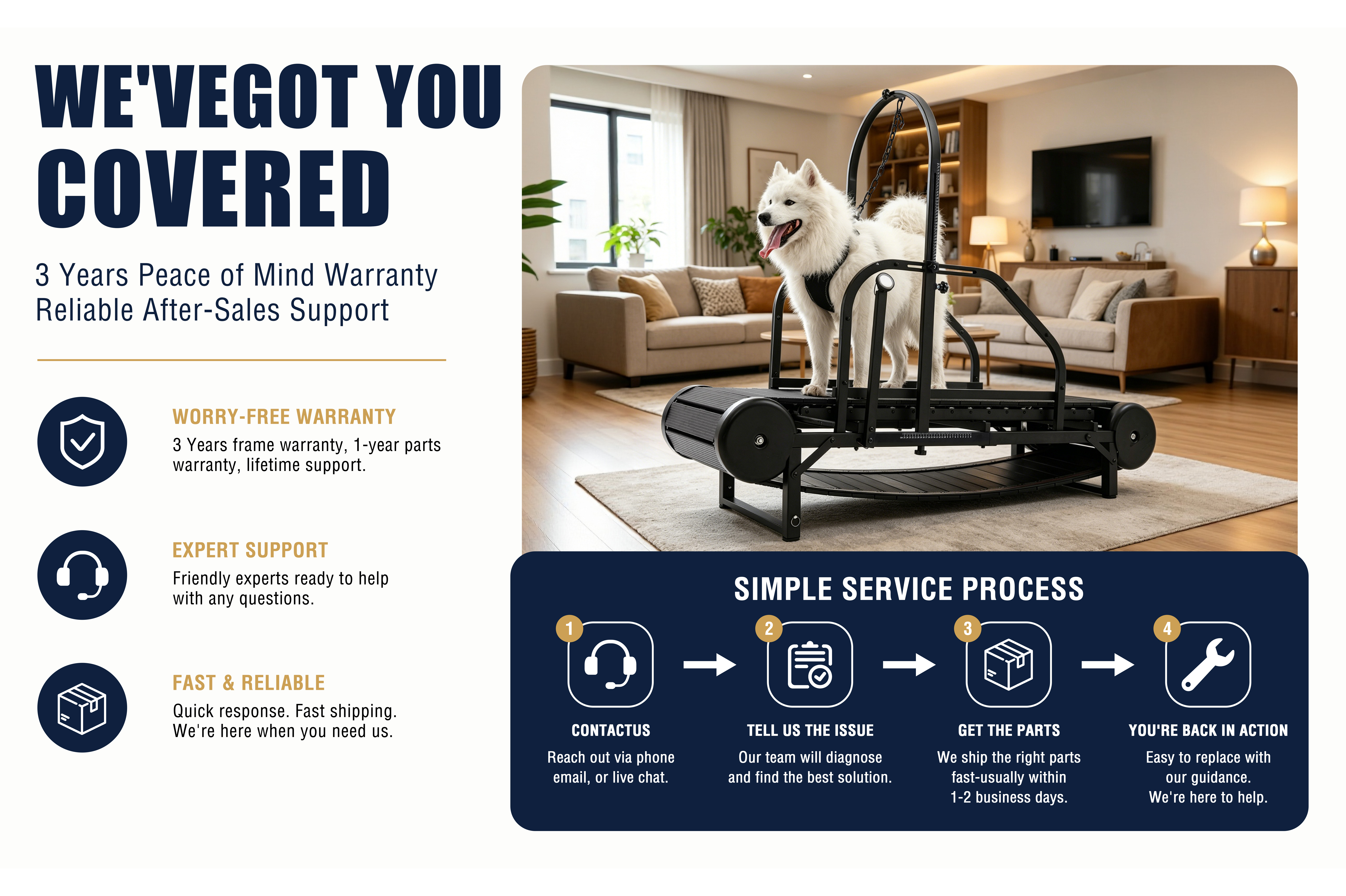 Ronzeil Non-Electric Dog Treadmill