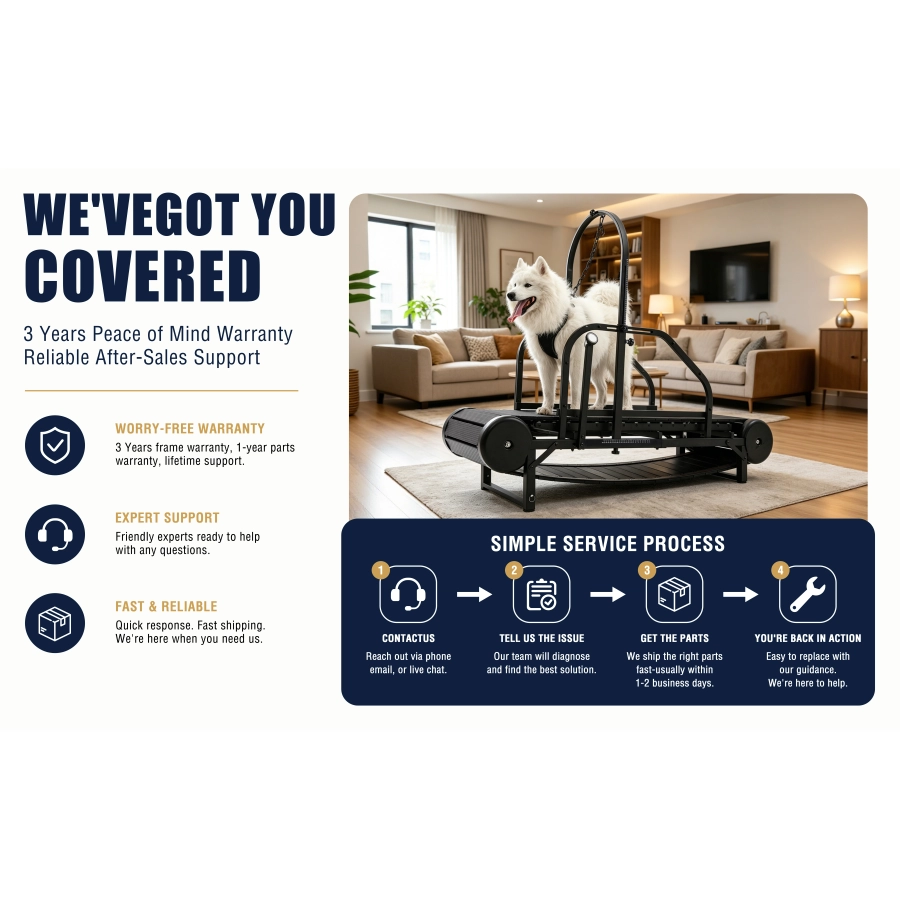Ronzeil Non-Electric Dog Treadmill