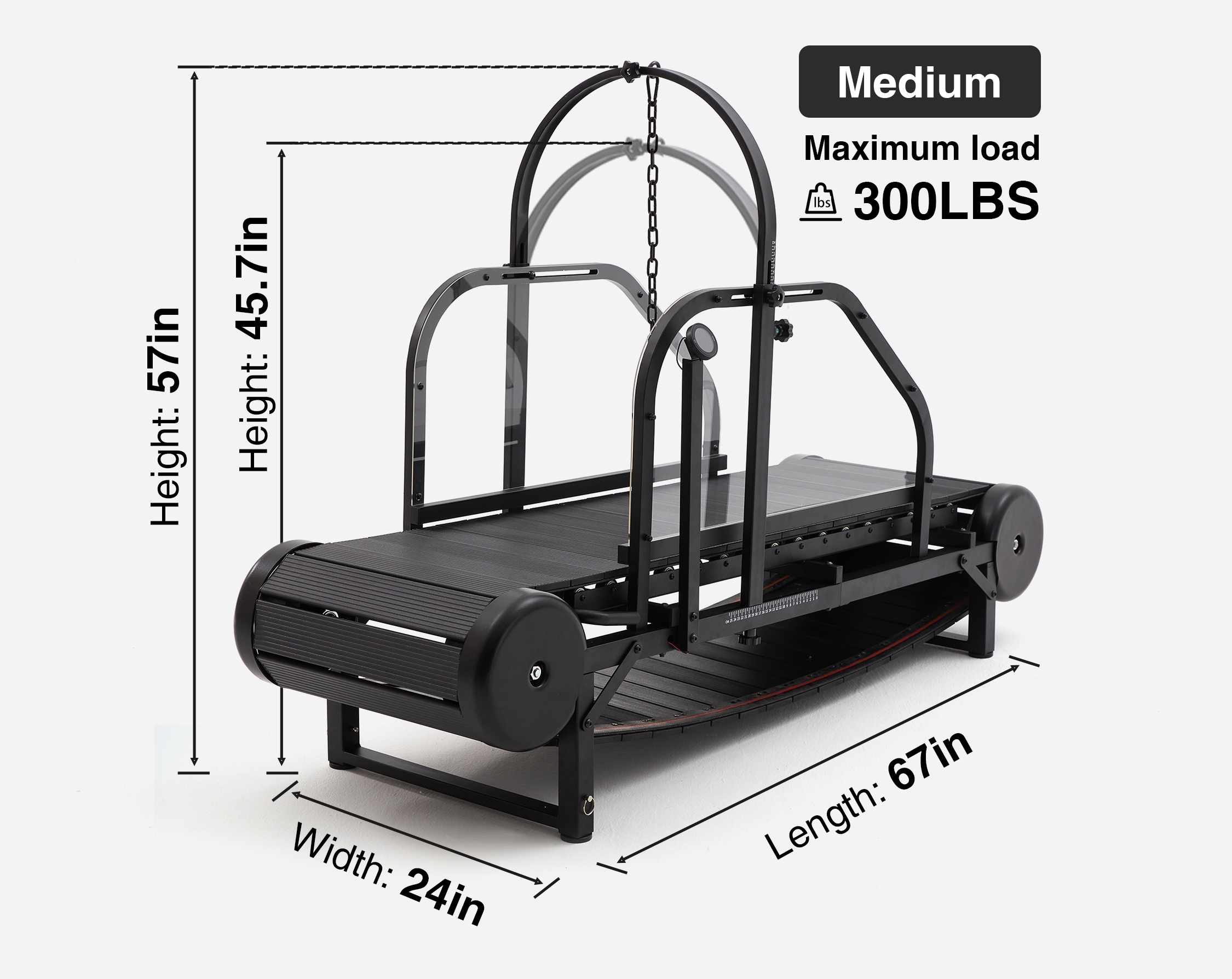 Ronzeil Non-Electric Dog Treadmill