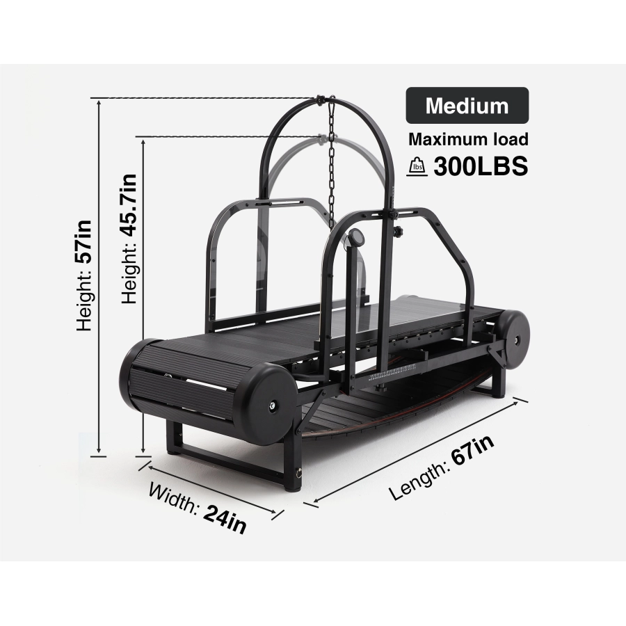 Ronzeil Non-Electric Dog Treadmill