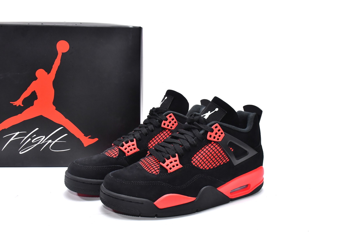 CocoKicks Jordan 4 Retro Red Thunder CT8527-016
