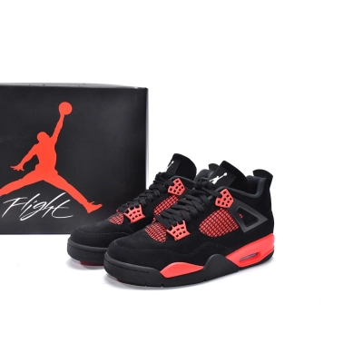 When was the Jordan 4 Retro Red Thunder released? 01