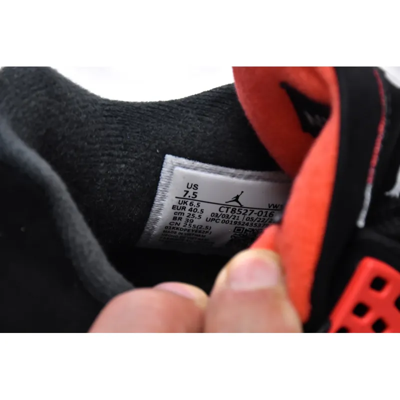How much does the Jordan 4 Retro Red Thunder cost?