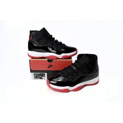 How many batch has the Jordan 11 Retro Playoffs Bred been released? 01