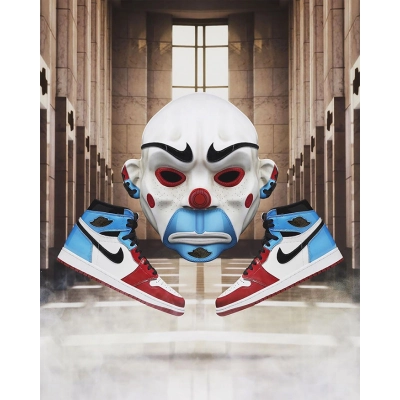 CocoKicks Jordan 1 Retro High Fearless UNC Chicago CK5666-100 01