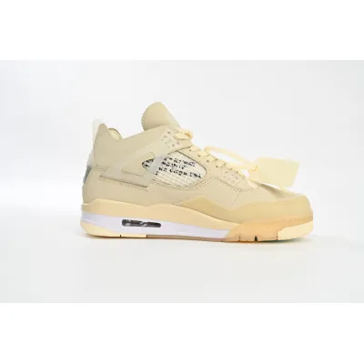 How to clean the jordan 4 sail off white reps? 01