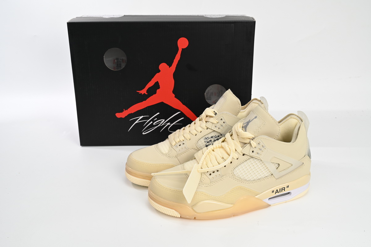 How to clean the jordan 4 sail off white reps?